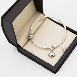 COPY - Pandora RETIRED AUTHENTIC Pig Standing Cha…